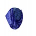 Cotton Sequence Design Stole-Blue Cotton Sequence Design Stole-Blue